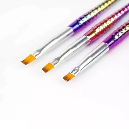 Πίνελα για gel νυχιών σετ 3 τεμαχίων NO 4-6-8 